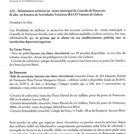 公寓 Camino Dos Faros *